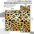thumbnail image 5 of Gold and Black Of Leopard Print Toddler Nap Mats for Kids Preschool,Sleeping Mat Bag or Kids,Toddler Sleeping Bag,Toddler Nap Mat or Daycare, 5 of 6