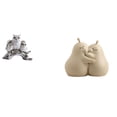 thumbnail image 1 of Figuras,Figuras de animales artificiales,artesanías,decoración del hogar,sujetalibros decorativos,Sujetalibros decorativos para oficina,hogar,libros, 1 of 8