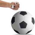 thumbnail image 1 of Pelota de fútbol para niños 6cm Vogacara Juguete antiestrés blanco/negro, 1 of 6