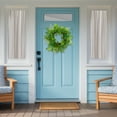 thumbnail image 3 of Northlight Decorative Polyester Garden Style Maidenhair Fern and Foliage Artificial Plant and Flower Wreaths, Green, 3 of 8