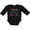 AB-Black, variant on Inktastic Mimi and Gramps Love Me Boys or Girls Long Sleeve Baby Bodysuit