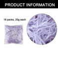 thumbnail image 2 of 16Pack 320G Multicolored Raffia Paper Crinkle Confetti Shredded Shreds For Tissue Paper Gift Wrapping,Craft Diy,Basket Packaging Filling,Easter Decoration-Light Purple, 2 of 6