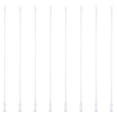 thumbnail image 1 of 8pcs Home Blinds Pulling Rods Transparent Blinds Handles Vertical Blinds Wands, 1 of 8