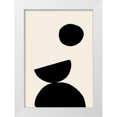 thumbnail image 1 of Artographie Studio 24x32 White Modern Wood Framed Museum Art Print Titled - Organic Shapes 09, 1 of 4