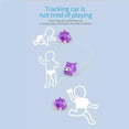 thumbnail image 3 of Mini Coche De Animales De Dibujos Animados Con Música Ligera, Control Manual De Inducción, Siguiendo El Modelo Eléctrico, Sensor De Gestos, Coche De Pista Bonito, Juguetes Para Niños Sweethay FN003092-00, 3 of 6
