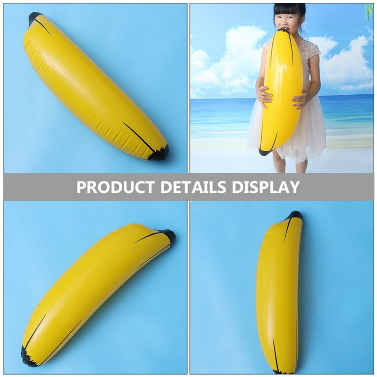 Inflatable Banana Big Ring Toy Stage Photo Props Single