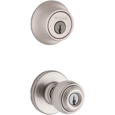 Schlage Brookshire Single Cylinder Deadbolt – Keyed Entry Door Lock, KW1 Keyway (Model 12287)