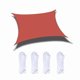 thumbnail image 1 of Outdoor shade sail Oxford cloth waterproof triangle shade anti-ultraviolet shade awning 1.8*2 meters, 1 of 5