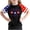 Black1, variant on Boys American Flag T Shirts 4th of July Short Sleeve Crewneck Tee Shirts for Girls Summer Unisex Kids Patriotic T-Shirts, 5-6 Years