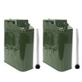 thumbnail image 2 of Pair Jerry Can 5 Gallon 20L Steel Outdoor Emergency Portable New, 2 of 5