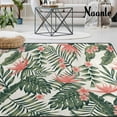 thumbnail image 2 of GZHJMY Palm Tree Non Slip Area Rug for Living Dinning Room Bedroom Kitchen, 4' x 6'(48 x 72 Inches / 120 x 180 cm), Tropical Floral Nursery Rug Floor Carpet Yoga Mat, 2 of 6