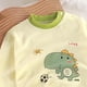thumbnail image 4 of Conjuntos de blusas y camisas de manga larga y cuello redondo para niños Conjunto de dos piezas de blusas de manga larga y cuello redondo estampadas para niños Poliéster para niños, 4 of 5