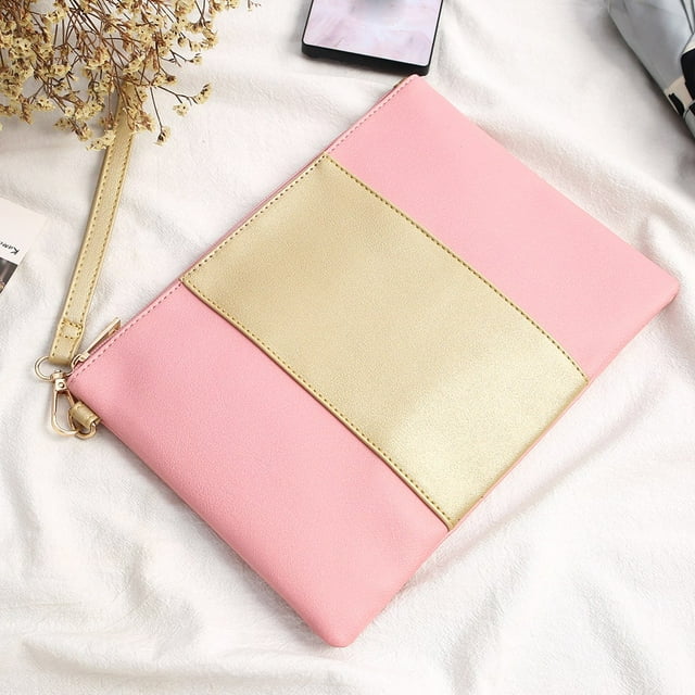 TIMIFIS Wallet Women Coin Purse Fashion Stitching Contrast Color Clutch Envelope Bag Clutch Bag -