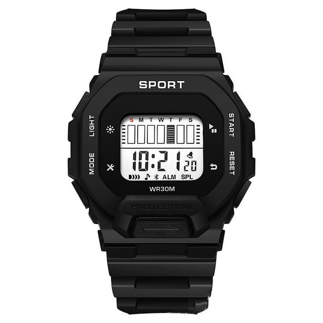 Reloj electrónico para estudiantes, moderno, resistente al agua, para niños, esfera grande, reloj electrónico cuadrado