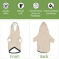 thumbnail image 5 of Balery Design Name Dog Hoodie Pets Wear Hoodies For Small Dogs Pet Clothes Costumes, Pets Wear Hoodie Sweatshirt Outfit For Dogs Cats Cosplay Party-Size Name, 5 of 8
