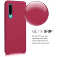 thumbnail image 3 of XYCCA Étui en Silicone TPU Compatible avec Huawei P30 - Étui Fine avec Finition Douce - Fuchsia Mat, 3 of 7