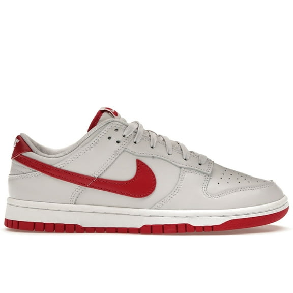 Nike Men's Dunk Low Vast Grey Varsity Red Shoes, from StockX