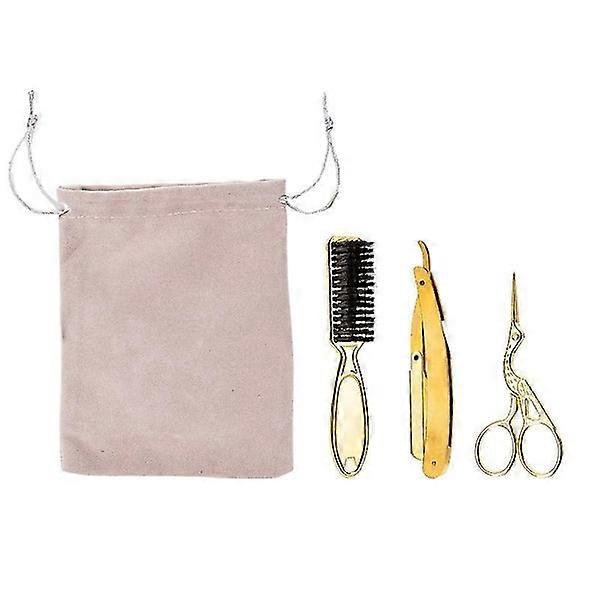 Steel Beard Mustache Scissors Salon Scissors - Hand Forged Barber Scissors For Men Precision