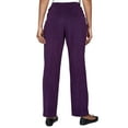 thumbnail image 2 of Alfred Dunner Womens Stretch Waist Corduroy Average Length Pant, 2 of 6