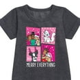 thumbnail image 2 of Barbie - Holidays & Christmas - Merry Everything - Toddler & Youth Girls Fleece Dress, 2 of 4