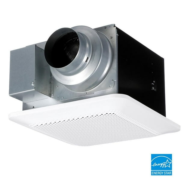 Panasonic Whisperchoice Pick A Flow 80 110 Cfm Ceiling Bathroom Exhaust Fan With Flex Z Fast Bracket New Open Box Com 110 Cfm Ceiling Bathroom Exhaust Fan, Panasonic Whisperceiling 80 Cfm Ceiling Exhaust Bath Fan Energy Star