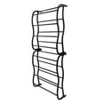 thumbnail image 1 of Zapatero Sobre La Puerta Del Zapato De La Puerta 12 Niveles Organizador De Zapatos Montados En La Pared Estatín De Zapato Multifunción Combinación De Zapato Negro Negro, 1 of 7