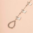 thumbnail image 2 of Hand Chain Ring Bracelet Hand Chain Punk Bracelet Hand Chain Bracelet Gothic Chain Butterfly Bracelet Gold Chain Bracelet Hand Jewelry For Women[J6446], 2 of 5