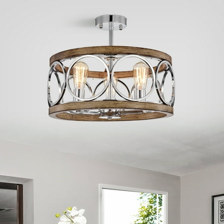 

Shacer 3-light Hood Design Ceiling Lamp