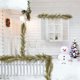 thumbnail image 4 of Guirnalda Navideña de Ratán con Agujas de Pino de 1 Metro | Decoración de Vegetación Artificial con Frutos Rojos y Piñas | Adorno Navideño de Plástico Resistente para Puerta | Ideal para Decorar Mesa, 4 of 6