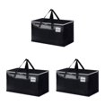 thumbnail image 1 of Matsuzay Bolsa de almacenamiento resistente al desgaste Solución que ahorra espacio para accesorios móviles Simple y de moda negro 69 * 35 * Type1 NO1, 1 of 6
