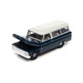 thumbnail image 2 of 1966 Chevy Suburban, Dark Blue - Auto World AWSP091/24B - 1/64 scale Diecast Model Toy Car, 2 of 4