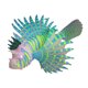 thumbnail image 5 of Methold Paisajismo Acuario Decoración Fluorescente Simulación Resplandor León Peces Tropical Pecera Ornamental Azul 2piezas Methold CBP005559, 5 of 5