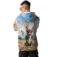 thumbnail image 5 of Welcome Spring Fairy Toy Fox Terrier in Flower Meadow All Over Print 3D Hoodie Unisex Merch Hoodies Dog Lover - 13002, 5 of 6