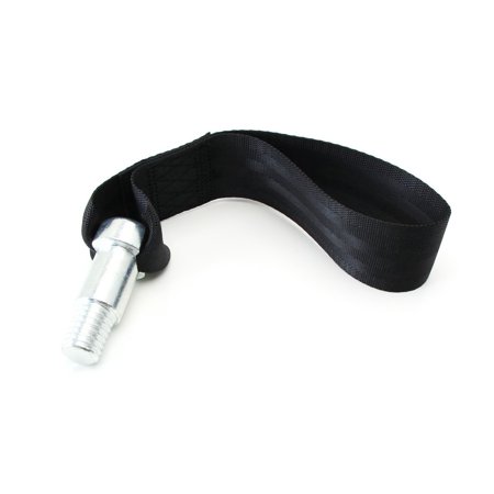  iJDMTOY (1) Black High Strength Racing Tow Hook Strap