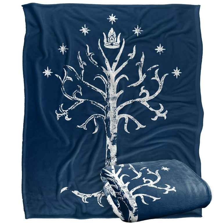 The Lord of The Rings Blanket, 50'x60' Tree of Gondor Silky Touch Super  Soft Throw Blanket 
