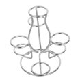 thumbnail image 2 of Expositor de bolas de cristal: Soporte de hierro para 7 esferas de escritorio - Base decorativa de cristal - Pedestal de metal para adornos, 2 of 6