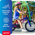 thumbnail image 5 of Huffy 16-Inch GRM Kids’ Bike, Multiple Ways to Learn: Balance Mode, Training Wheels & Standard Riding, Triple Brake System, Perfect Fit Frame, Parent Assist Handle, Fits Riders 39"–46" Tall, Ion Blue, 5 of 16