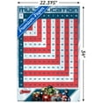thumbnail image 2 of Marvel Comics Avengers - Numbers - Multiplication Table Wall Poster, 22.375" x 34", 2 of 4