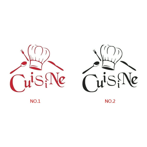 Stickers Cuisine Dessin Chef - Autocollant muraux et deco