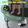 thumbnail image 6 of 6FT Small Trampoline for Kids with Basketball Hoop, SHINPT Indoor & Outdoor Trampoline with Safety Enclosure Net, Heavy-Duty Jumping Mat and No-Gap Design, Mini Trampoline for Boys & Girls Ages 3+, 6 of 9