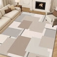 thumbnail image 3 of 1PC Geometric Area Rug Partial Carpet, Lightweight Washable Easy-to-Care Carpet Mat Festival Gift, Suitable for Living Room, Bedroom, Dining Room, Office, Balcony, Room Accessones, 3 of 10