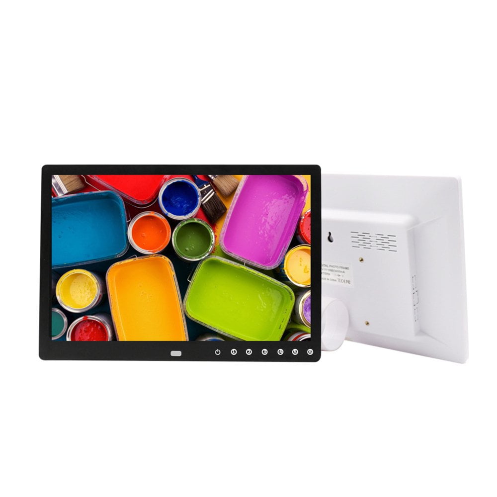 Cadre Photo Numérique Acrylique 5" (12.7 Cm) - Mémoire 4 Go, Batterie 1000 MAh - Diaporama Vidéo Et Musique - Cadeau Souvenir