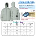 thumbnail image 6 of Cooling Jacket Fan Shirt for Men Women - Battery Powered 3 Speed Control Wearable Cool Air Conditioned Clothing for MS Hot Weather Construction Site, 6 of 6