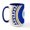 White/Navy Inside, variant on CafePress - Greek Mati Evil Eye 4 - 15 oz Ceramic Large White Novelty Mug