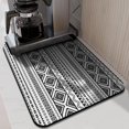 thumbnail image 4 of Washable Rubber Boho Style Vintage Floral Dish Drying Mats for Kitchen Counter Home Large Coffee Bar Pad Accessories and Decor for Utensils Stemware 18''x24'', 4 of 7
