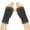 Dark Gray, variant on Women's Knit Arm Warmers with Plush Lining, Long Sleeve Glove Covers, Faux Sleeve Hand Warmers, Thick Wool Blend Wrist Warmers for Autumn and Winter Black