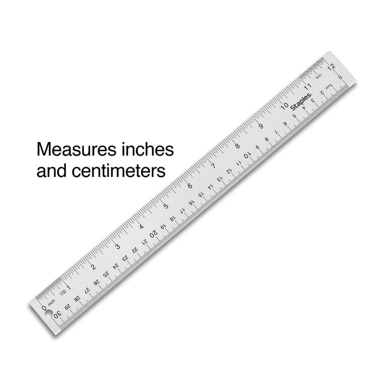 1990s Drafting Ruler Inches Centimeters Imperial Metric Pickett P 231TR  Triangle Acrylic Ruler 