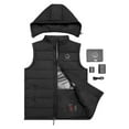 thumbnail image 6 of Everwell Goods Unisex Heated Vest with Detachable Hood, Graphene Heating & Waterproof, 6 of 8
