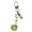 Lock-Green, variant on Stylish Beaded Keychain Fruit Bead Phone Charm Fashionable Keyring Pendant Accessory Colorful Key Chain Bag Ornament