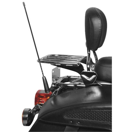 J&M License Plate Mount CB Antenna Kit - LPCBA-100 CB Antenna Kit 1 Ft. Staff LPCBA-100
